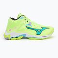 Röplabda cipő Mizuno Wave Lightning Z8 Mid neo lime/black/splish splash 2