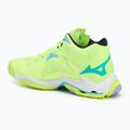 Röplabda cipő Mizuno Wave Lightning Z8 Mid neo lime/black/splish splash 3