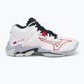 Röplabda cipő Mizuno Wave Lightning Z8 Mid white/salsa/black 2