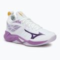 Női röplabda cipő Mizuno Wave Dimension fehér/patrician purple/quince