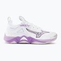 Női röplabda cipő Mizuno Wave Momentum 3 fehér/patrician purple/quince 2