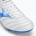 Mizuno Morelia II Japan Md fehér/lézerkék/arany férfi futballcipő 7