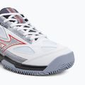 Férfi Mizuno Break Shot 4 Padel fehér/salsa/aleutian padel cipő 7