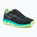 Férfi teniszcipő Mizuno Wave Enforce Tour CC fekete/fehér/mizuno neo lime