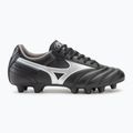 Férfi Mizuno Morelia II Club FG futballcipő fekete/galaxis ezüst/sötét árnyék 2