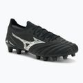 Férfi futballcipő Mizuno Morelia Neo IV β Elite FG black/galaxy silver/black