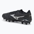 Férfi Mizuno Morelia Neo IV β Elite FG futballcipő fekete/galaxy ezüst 3