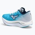 Női futócipő Mizuno Wave Rebellion Flash 2 river blue/blue wing teal/fehér 3