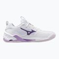 Mizuno Wav Stealth Neo 2 kézilabda cipő fehér / navy barack / barack parfait 2