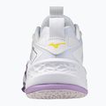 Mizuno Wav Stealth Neo 2 kézilabda cipő fehér / navy barack / barack parfait 3