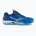 Férfi kézilabda cipő Mizuno Wave Stealth 6 mugen kék/fehér/északkék 2