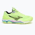 Férfi kézilabda cipő Mizuno Wave Stealth 6 neo lime/fekete/splish splash Mizuno Wave Stealth 6 neo lime/fekete/splish splash 2