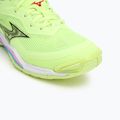 Férfi kézilabda cipő Mizuno Wave Stealth 6 neo lime/fekete/splish splash Mizuno Wave Stealth 6 neo lime/fekete/splish splash 7