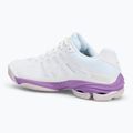Női röplabda cipő Mizuno Wave Voltage 2 white/patrician purple/quince 3