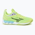 Férfi röplabdacipő Mizuno Wave Luminous 3 neo lime/fekete/splish splash Mizuno Wave Luminous 3 neo lime/fekete/splish splash 2