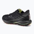 Férfi futócipő Mizuno Wave Rider 28 fekete/ezüst/napsárga lime 3
