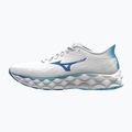 Női futócipő Mizuno Wave Sky 8 fehér/lézerkék/mugenkék Mizuno Wave Sky 8 fehér/lézerkék/mugenkék 8