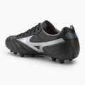 Mizuno Morelia II Club AG fekete/galaxy silver/dark shadow férfi futballcipő 3