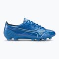 Férfi futballcipő Mizuno α Pro FG fehér/lézerkék/arany 2