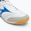 Mizuno Morelia Sala Elite IN férfi futballcipő fehér/lézerkék/arany 7
