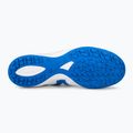 Mizuno Morelia Sala Elite TF férfi futballcipő fehér/lézerkék/arany 4