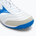 Mizuno Morelia Sala Elite TF férfi futballcipő fehér/lézerkék/arany 7