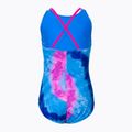 Nike Tie Dye Spiderback gyermek egyrészes fürdőruha kék NESSC719-458 2