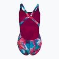 Női egyrészes fürdőruha Nike Multiple Print Fastback lila NESSC010-593 2