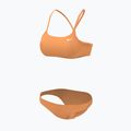 Női kétrészes fürdőruha Nike Essential Racerback Bikini rózsaszín NESSA211 5