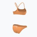 Női kétrészes fürdőruha Nike Essential Racerback Bikini rózsaszín NESSA211 6