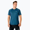 Férfi edzőpóló Nike Heather kék NESSB658-444