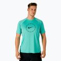 Férfi edzőpóló Nike Ring Logo türkiz NESSC666-339