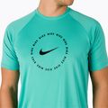 Férfi edzőpóló Nike Ring Logo türkiz NESSC666-339 7