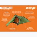 Vango Helvellyn 200 pamir zöld 2 személyes trekking sátor 18