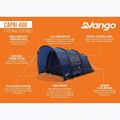 Kempingsátor 4-osobowy Vango Capri 400 twilight blue 10