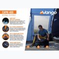 Kempingsátor 4-osobowy Vango Capri 400 twilight blue 11