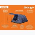 Kempingsátor 5-osobowy Vango Iris 500 twilight blue 13