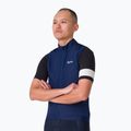 Férfi kerékpáros mellény Rapha Core Gilet Navy/White 2
