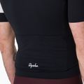 Férfi kerékpáros mez Rapha Core Lightweight Jersey black/white 4