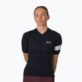 Női kerékpáros mez Rapha Core Lightweight Jersey black/white