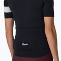 Női kerékpáros mez Rapha Core Lightweight Jersey black/white 3