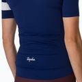 Női kerékpáros mez Rapha Core Lightweight Jersey navy/white 4