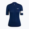 Női kerékpáros mez Rapha Core Lightweight Jersey navy/white 5