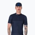 Férfi kerékpáros mez Rapha Brevet Element Jersey dark navy/white