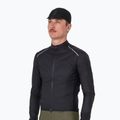 Férfi kerékpáros dzseki Rapha Brevet Element Wind Jacket black/grey 2