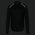 Férfi kerékpáros dzseki Rapha Brevet Element Wind Jacket black/grey 7