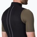 Férfi kerékpáros mellény Rapha Brevet Element Wind Gilet black/grey 4