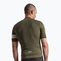 Férfi kerékpáros mez Rapha Core Lightweight Jersey dark green/white 2