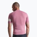 Férfi kerékpáros mez Rapha Core Lightweight Jersey dusty mauve/white 2