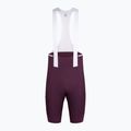 Férfi kerékpáros rövidnadrág Rapha Brevet Element Cargo Bib Shorts plum/white 5